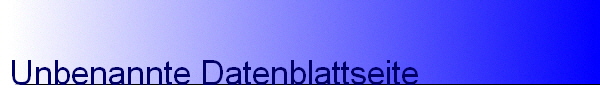 Unbenannte Datenblattseite
